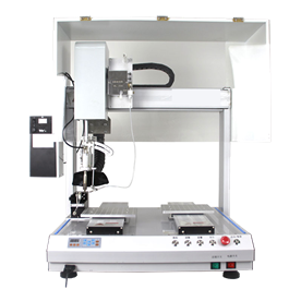 Non standard customized single head dual station soldering machine